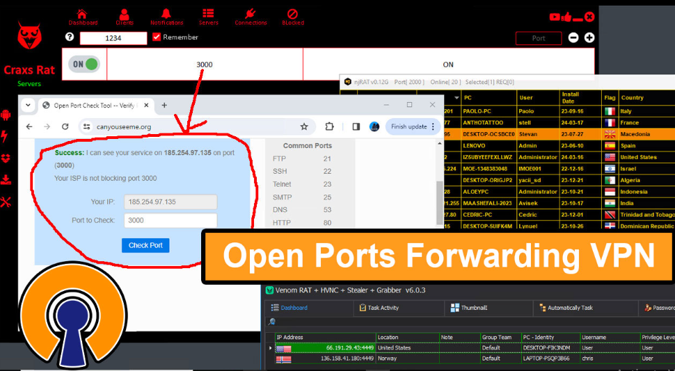 Open-Ports-Forwarding-VPN-Software