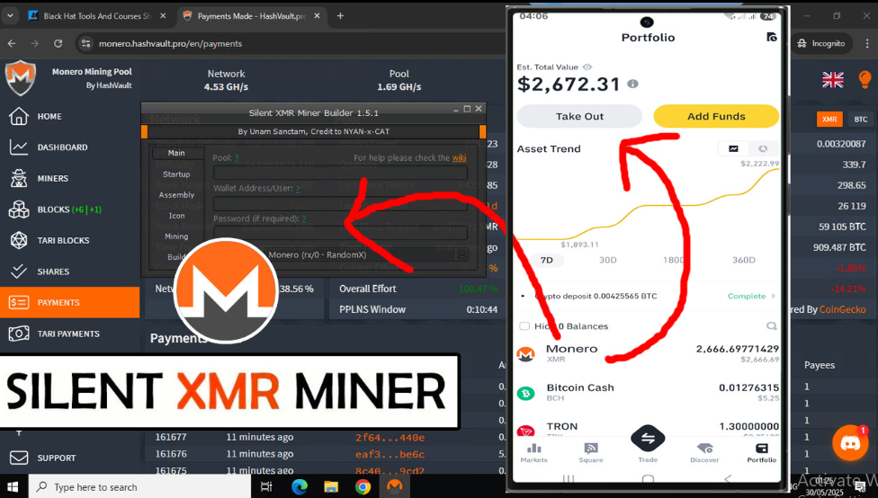Silent-XMR-Miner