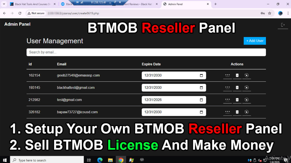 BTMOB-Reseller-Panel